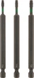 Набор торсионных бит KWB, Torx, T10, T15, T20, 3 шт (123241) - изображение 1