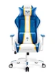 Комп'ютерне крісло для геймера Diablo Chairs X-One 2.0 White/Blue - зображення 3