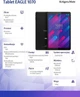 Планшет Kruger&Matz Eagle 1070 6/128 GB 4G LTE Black (KM1070.1) - зображення 8