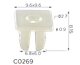 Втулка Honda, Acura (34301-692-A0000, 34301692A0000, 34301-692A-0000, 14615) - изображение 1