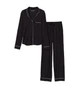 Піжама Модал Victoria's Secret Set MODAL LONG PJ SET Black (сорочка+штани) XS Чорна класична - зображення 3