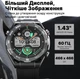 Смарт-часы Haylou Watch R8 противоударные водонепроницаемые звонки по Bluetooth HD-дисплей фитнес-трекинг мониторинг здоровья 1.43" Black - изображение 6