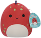 Maskotka Squishmallows Red Dino Dolan 19 cm (196566411449) - obraz 7