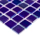 Мозаика АкваМо синяя,перламутровая PL25304 Cobalt 31.7х31.7 стеклянная для ванны, душевой,бассейна за 1 ШТ - изображение 5