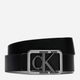 Ремінь чоловічий з натуральної шкіри Calvin Klein K50K511519-0GS 115 см Чорний (8720109147087) - зображення 1