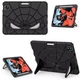 Чехол STR Spider Apple iPad Air 4 (10.9" экран) детский с подставками Spiderman Black - изображение 5