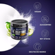 IronMaxx, Creatine Flavoured ZERO, зеленое яблоко, 250 г (821397) - изображение 2