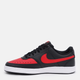 Sneakersy męskie skórzane Nike Court Vision Lo DV6488-001 43 (9.5US) Czarny/Czerwony (196149051178) - obraz 3