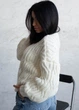 Кардиган "FLORA" Молочний 44-48 Oversize Anika 000005341 - зображення 3
