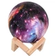 Детский ночник настольный светильник 3D Moon Light Lamp Галактика с пультом 15 см - изображение 4