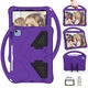 Чехол STR EVA с ручкой и подставками для Apple iPad 11" 2025 (A16) Летучая мышь, детский Purple - изображение 2