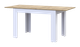 Столовий стіл Флінт Doros 120×78×80 білий/дуб артізан - изображение 5