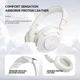 Бездротові bluetooth навушники LULE EL-GT1 з активним шумопоглинанням White - зображення 5