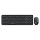 Беспроводная Клавиатура и Мышь TWolf TF350 2.4G ретро стиль 1600 DPI USB black - изображение 1