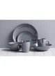 Тарілка обідня 26 см Ardesto Bagheria Grey AR2926GREY - изображение 3
