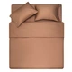 Підковдра ARDESTO Mix&Match, 160х220см, 100% бавовна, сатин, шоколад (ART1622DVH) - изображение 1