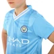 Форма футбольная детская Manchester City Манчестер SP-Planeta 6317 размер XS (20) рост 110-115см Blue-White - изображение 3