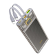 УМБ Hoco J103 Discovery edition 22.5W fully compatible power bank(10000mAh) gray - изображение 3