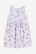 Летнее платье фиолетовое Бабочки H&M 122-128см (400097702) - изображение 1