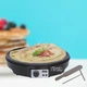Аппарат для приготовления блинов и пиццы DSP 1200 Вт с антипригарным покрытием KC-3018 - изображение 1