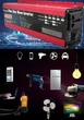 Инвертор, преобразователь напряжения чистая синусоида Pure Sine Wave Inverter 12-220В, 3000Вт, для дома, машины, для газового котла, для холодильника - изображение 8