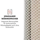 Інфрачервоний підлоговий нагрівач Klarstein HeatPal Marble 1300 Вт білий - зображення 6