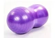 М'яч для фітнесу EasyFit Peanut 45х90 см Фіолетовий (фітбол горіх-арахіс) - зображення 1