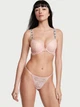 Жіночі трусики Victoria's Secret (456987332143) Shine Strap V-String M рожеві - зображення 4