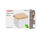 Сахарница ARDESTO Midori керамика / бамбук 12х12х11см 840мл Белый (AR0907W) - изображение 6