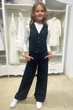 Классический жилет A-yugi Jeans 146 см Черный (2125000850146) - изображение 4