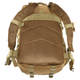 Рюкзак тактичний триденний штурмовий Military Rangers Ultra (нейлон 600D, р-р 44x30x26см, 38л, Хакі) - изображение 7