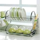 Стойка для сушки посуды карман для ложек и вилок kitchen storage rack - изображение 2