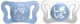 Пустушка Chicco PhysioForma Micro силіконова 0 - 2 місяці Блакитна 2 шт (75126.21) - зображення 1