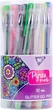 Набір ручок гелевих YES Basic Glitter 15 кольорів 30 шт (411708) (5056137110353) - зображення 1