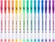 Набір ручок гелевих YES Basic Neon 15 кольорів 30 шт (411712) (5056137110377) - зображення 2