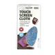 Серветка для екрану Smart Touch Screen Cloth 13×18см блакитна - зображення 1