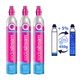 Обмін трьох балонів Sodastream Quick Connect CO2 3x450g (Газ) (BBV-04x3) - зображення 1