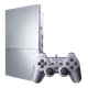 Консоль Sony PlayStation 2 Slim SCPH-9xxx Europe Silver Б/У - изображение 1