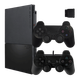 Набор Консоль Sony PlayStation 2 Slim SCPH-9xxx Chip Black Б/У + Геймпад Беспроводной RMC - изображение 1