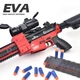 Детский игрушечный автомат M416 стреляет патронами на аккумуляторе ZERO Красный - изображение 4