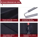 Складная походная кровать Раскладушка 192 × 65 см Solve KT6005802 Black - изображение 5