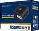 Zasilacz SilverStone Decathlon DA850R Gold 850W Black (NEST-215) - obraz 8