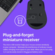 Беспроводная мыша Logitech M280 Wireless Black - изображение 4