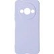 Чехол Fiji Full Soft Premium для Xiaomi Redmi A3 противоударный бампер с микрофиброй Violet - изображение 2