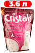 Наполнитель для кошек силикагелевый с ароматом лаванды Cristals Fresh 3.6л - изображение 1