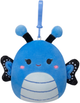 Плюшевий брелок Squishmallows Waverly - Blue Butterfly W/Dark Blue Wings (196566407008) - зображення 1