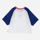 Підліткова вкорочена футболка для дівчинки Levi's 909937471 134-140 см Біла (1159807212) - зображення 5