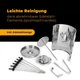 Электрошашлычница Clatronic 1400 Вт, 3 в 1 гриль + шашлык + шаурма (DVG 3686) - изображение 5