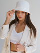 Панама женская летняя из плотного джинса D.Hats белая - изображение 5