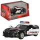 Металлическая инерционная полицейская машинка Dodge Viper GTSR Police для мальчика и девочки 12,5см KL KT5363WP - изображение 1